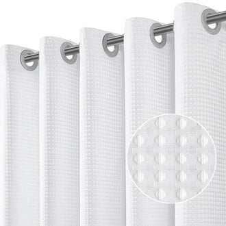 
                    
                      Waffle Weave Hookless Shower Curtain - Jinchan Home
                    
                  