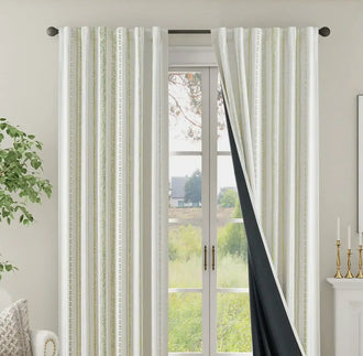 
                    
                      Boho Geometric Jacquard Curtains - Jinchan Home
                    
                  