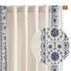 
                    
                      Lined Antique Ornate Vine Bloom Embroidery Curtains - Jinchan Home
                    
                  