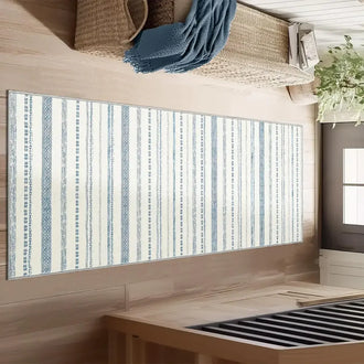 
                    
                      Boho Multi-Striped Geometric Area Rug - Jinchan Home
                    
                  