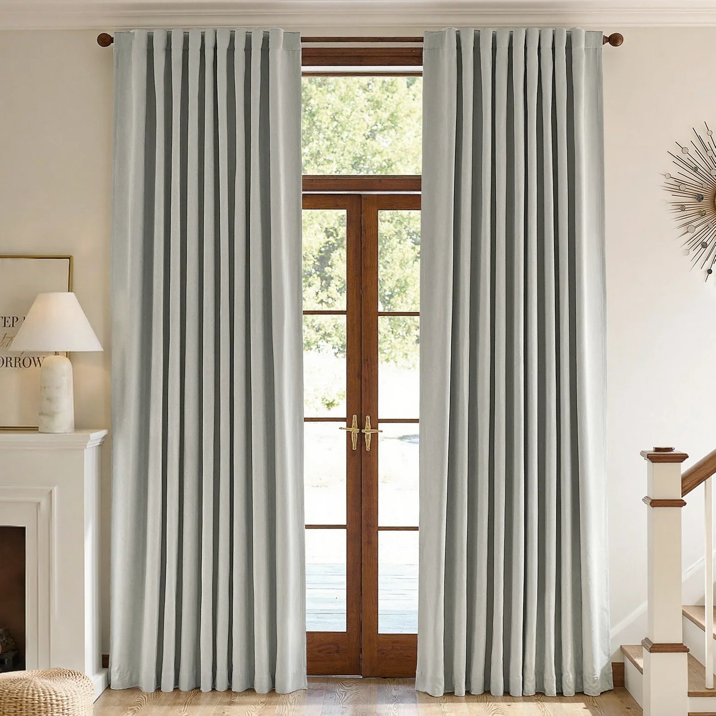Luxe Chenille Blackout 3-in-1 Curtains - Jinchan Home