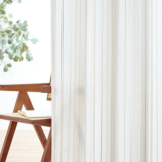 
                    
                      Modern Striped Linen Blend Curtains - Jinchan Home
                    
                  