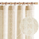 
                    
                      Boho Tribal Pattern 3-in-1 Linen-Blend Curtains - Jinchan Home
                    
                  