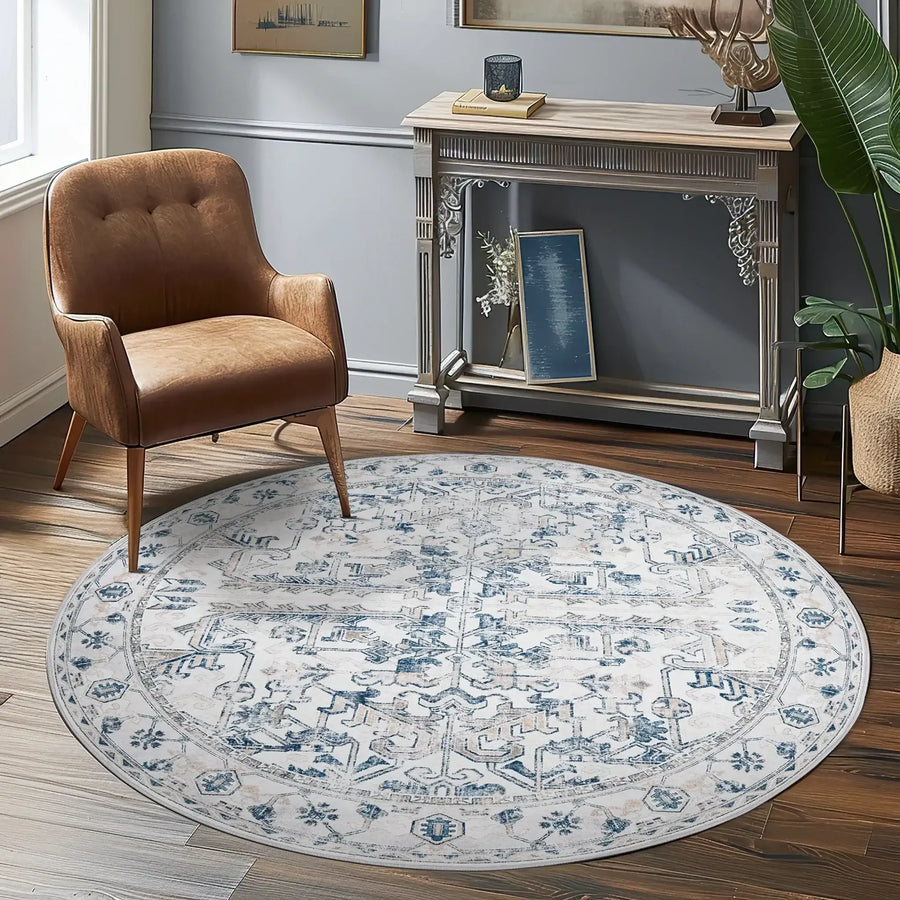 Vintage Boho Geometric Rug - Jinchan Home