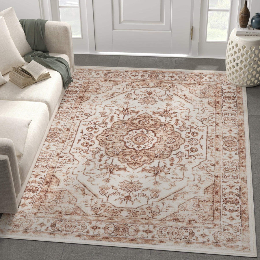 Heriz Vintage Medallion Rug - Jinchan Home