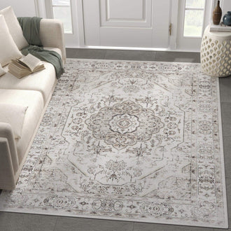 
                    
                      Heriz Vintage Medallion Rug - Jinchan Home
                    
                  