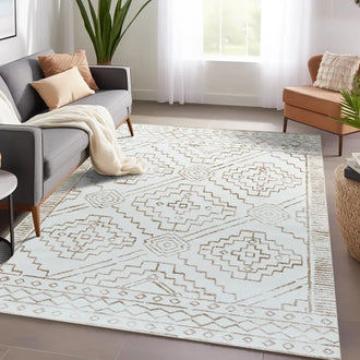 
                    
                      Moroccan Berber Geometric Area Rug - Jinchan Home
                    
                  