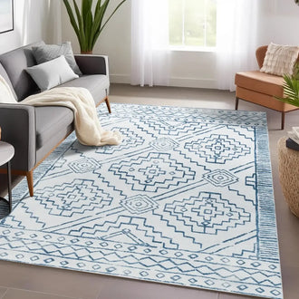 
                    
                      Moroccan Berber Geometric Area Rug - Jinchan Home
                    
                  
