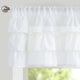 
                    
                      Layered Linen Ruffle Window Valance - Jinchan Home
                    
                  