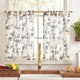 
                    
                      Bloom Vine Rod Pocket Kitchen Curtains - Jinchan Home
                    
                  