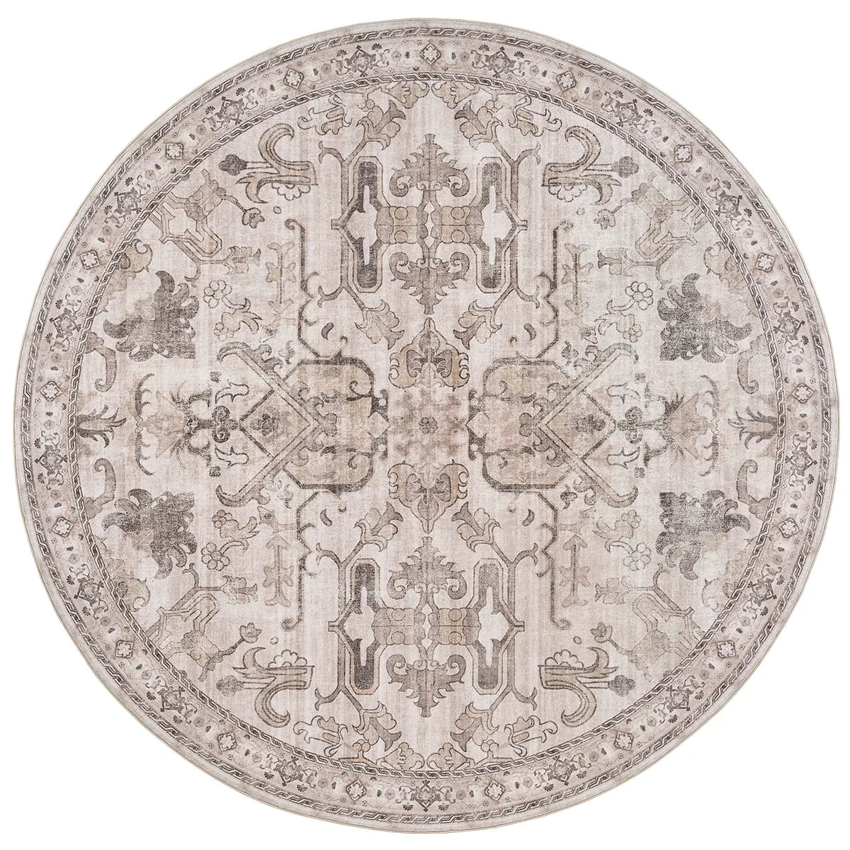 Vintage Serapi Medallion Rug - Jinchan Home
