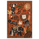 
                    
                      Boho Aesthetic Tropical Animal Doodle Rug - Jinchan Home
                    
                  