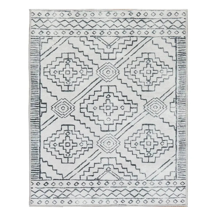 Moroccan Berber Geometric Area Rug - Jinchan Home