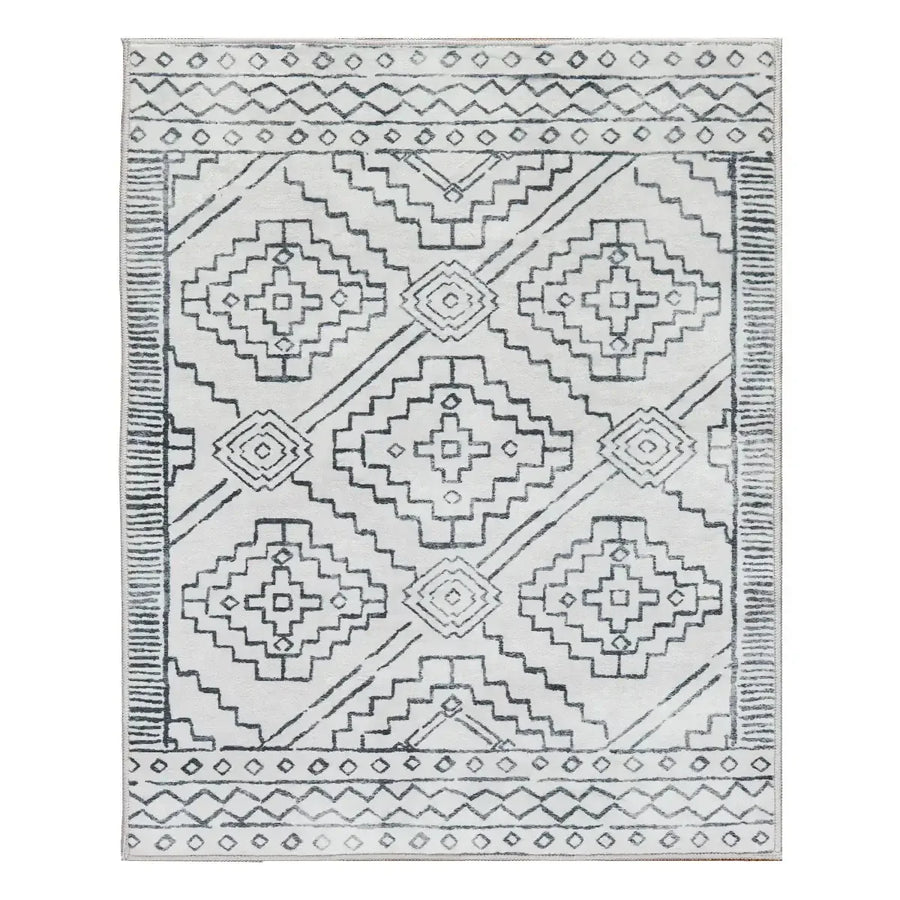 Moroccan Berber Geometric Area Rug - Jinchan Home