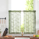 
                    
                      Embroidered Vine Leaf Pattern Sheer Kitchen Curtains - Jinchan Home
                    
                  