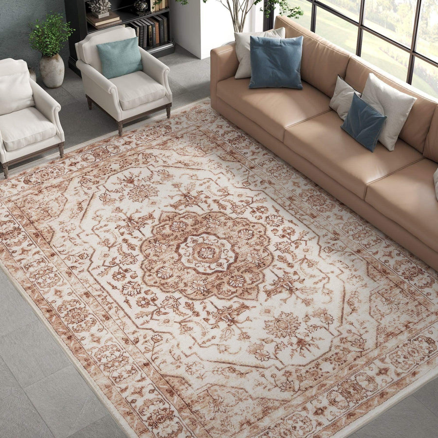 Heriz Vintage Medallion Rug - Jinchan Home