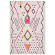 
                    
                      Boho Doodle Geometric Tribal Area Rug - Jinchan Home
                    
                  