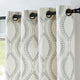 
                    
                      Boho Leaf Embroidered Geometric Curtains - Jinchan Home
                    
                  