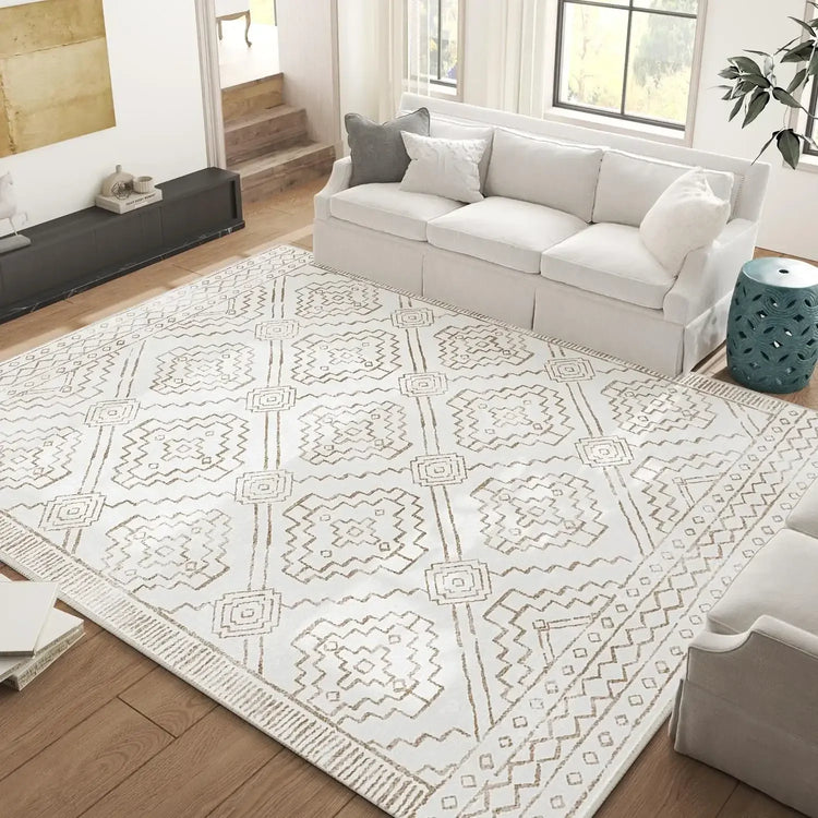 Moroccan Berber Geometric Area Rug - Jinchan Home