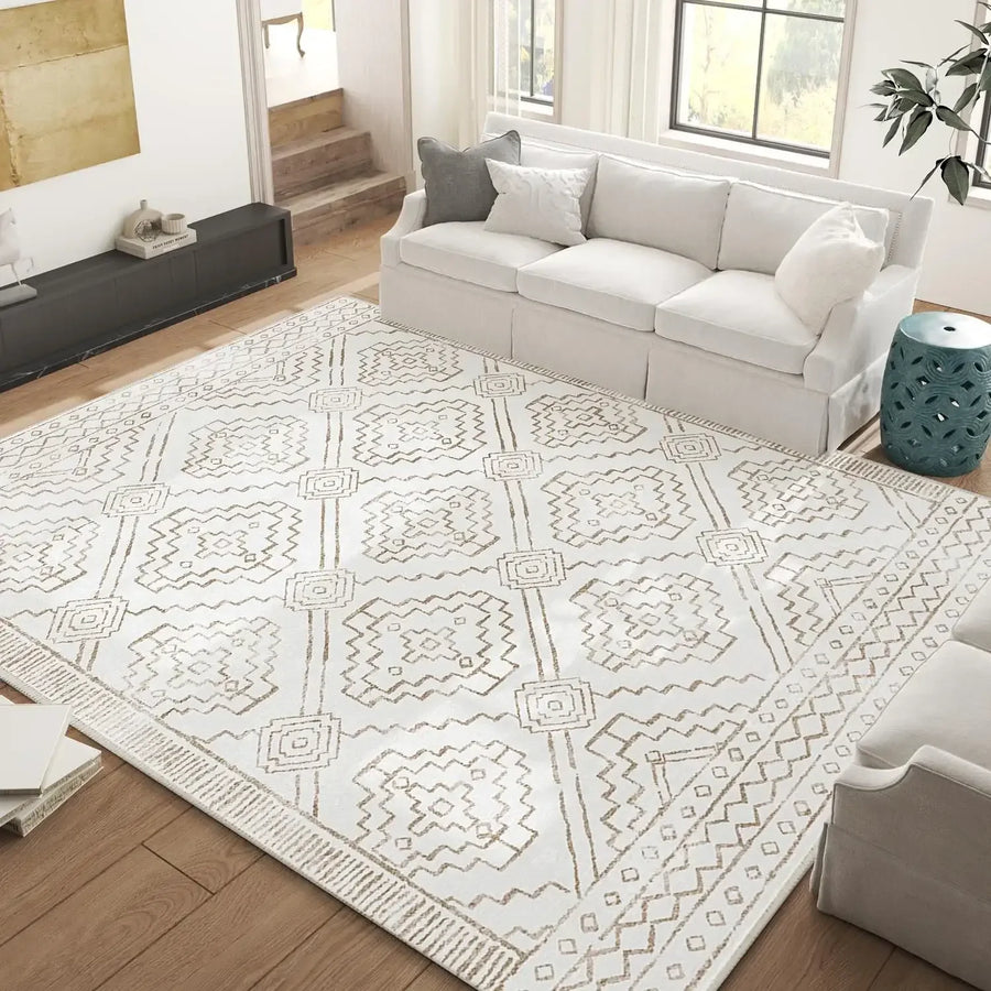 Moroccan Berber Geometric Area Rug - Jinchan Home