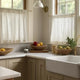
                    
                      Light Solid Lined Kitchen Curtains - Jinchan Home
                    
                  