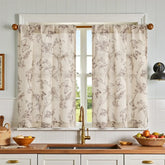 Vintage Garden Butterfly & Dragonfly Sheer Curtains - Jinchan Home