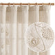 
                    
                      Nut Pattern Embroidered 3-in-1 Rod Pocket Curtains - Jinchan Home
                    
                  