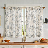 Vintage Garden Butterfly & Dragonfly Sheer Curtains - Jinchan Home