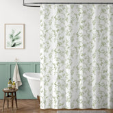 Botanical & Butterfly Dragonfly Pattern Shower Curtain - Jinchan Home