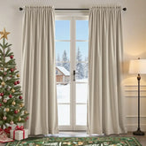 Velvet Curtain (1 Panel) - Jinchan Home