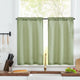 
                    
                      Linen Blend Solid Kitchen Curtains - Jinchan Home
                    
                  