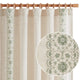 
                    
                      Floral Embroidered Linen Blend Curtains - Jinchan Home
                    
                  