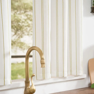 
                    
                      Chevron Vertical Stripe Kitchen Curtain - Jinchan Home
                    
                  