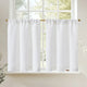 
                    
                      Light Solid Lined Kitchen Curtains - Jinchan Home
                    
                  