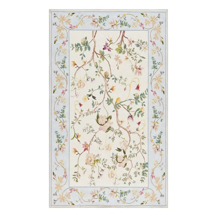 Floral Vine Rug - Jinchan Home