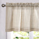 
                    
                      Linen Vertical Stripe Valance - Jinchan Home
                    
                  