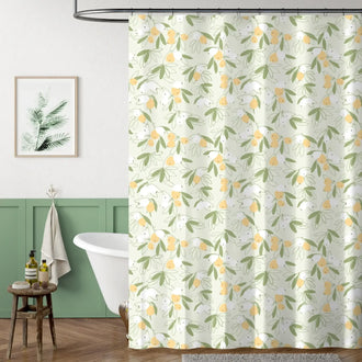 
                    
                      Loquat Branch & Fruit Pattern Shower Curtain - Jinchan Home
                    
                  