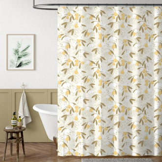 
                    
                      Loquat Branch & Fruit Pattern Shower Curtain - Jinchan Home
                    
                  