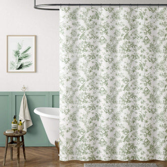 
                    
                      Hand-Drawn Floral Bird Shower Curtain - Jinchan Home
                    
                  