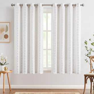 
                    
                      Boho Geometric Stripe Curtains - Jinchan Home
                    
                  