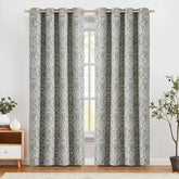 Damask Heritage Vintage Curtains - Jinchan Home