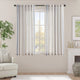 
                    
                      Cross Ripple Print Linen Blend 3-in-1 Curtains - Jinchan Home
                    
                  