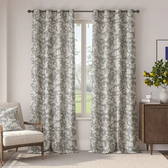 
                    
                      Acanthus Leaf Linen Blend Curtains - Jinchan Home
                    
                  