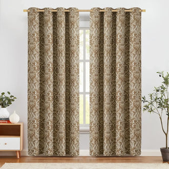 
                    
                      Damask Heritage Vintage Curtains - Jinchan Home
                    
                  