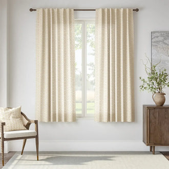 
                    
                      Herringbone Arrow Linen Curtains - Jinchan Home
                    
                  