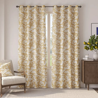 
                    
                      Acanthus Leaf Linen Blend Curtains - Jinchan Home
                    
                  