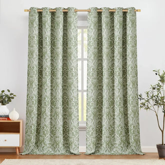 
                    
                      Damask Heritage Vintage Curtains - Jinchan Home
                    
                  