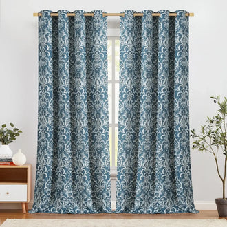 
                    
                      Damask Heritage Vintage Curtains - Jinchan Home
                    
                  