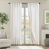 Lined Antique Ornate Vine Bloom Embroidery Curtains - Jinchan Home