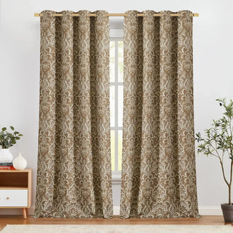 
                    
                      Damask Heritage Vintage Curtains - Jinchan Home
                    
                  
